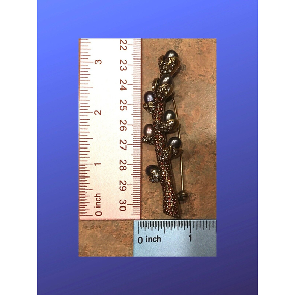 HEIDI DAUS “Pretty Pussy Willow” Pin Brooch, Signed, RETIRED/SOLD OUT, NWOB - Picture 4 of 5